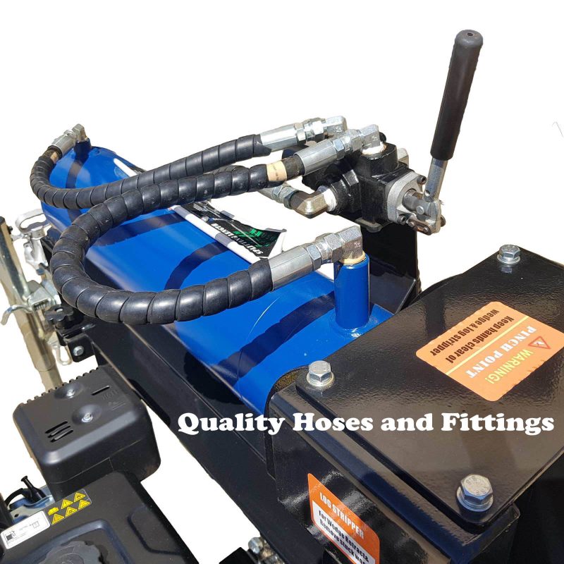 60 Ton Log Splitter designed for Australian Hard Wood. Longer Foot end than competitors. Adapts for Electric Start. Operates Horizontally and Vertically.
